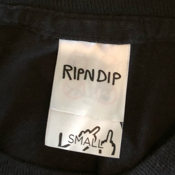 Ripndip Black “Metallica” Rock Lightning Long Sleeves Tee - Picture 5 of 8